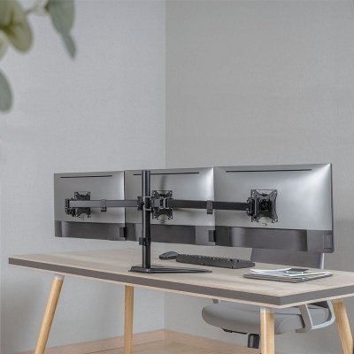 LogiLink Uchwyt na 3 monitory, 17-27 cali, max 7kg na ramie