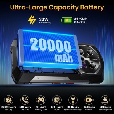 Fossibot Smartfon F113 gray