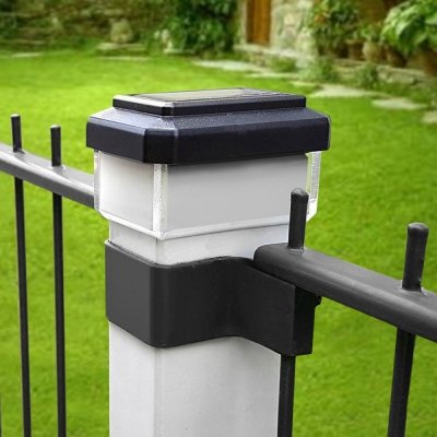 GreenBlue Lampa solarna LED na słupek GB125 WW 60x40mm, 3200K