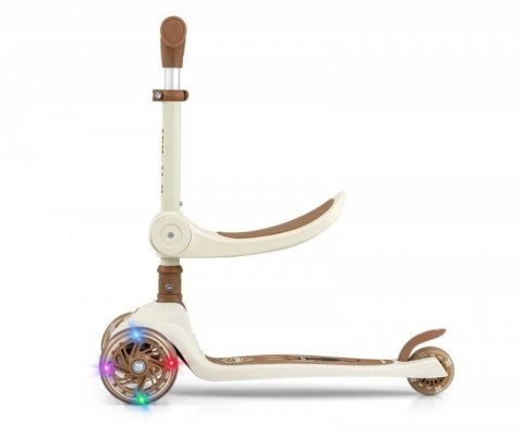 Milly Mally Hulajnoga Scooter Fuzzy Classic beżowa