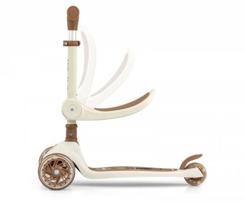 Milly Mally Hulajnoga Scooter Fuzzy Classic beżowa