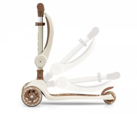 Milly Mally Hulajnoga Scooter Fuzzy Classic beżowa