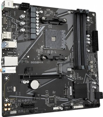 Gigabyte Płyta główna B550M K AM4 4DDR4 DP/HDMI mATX