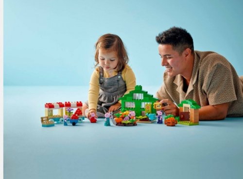 LEGO Klocki DUPLO Peppa Pig 10461 Ogród i szklarnia Dziadka świnki