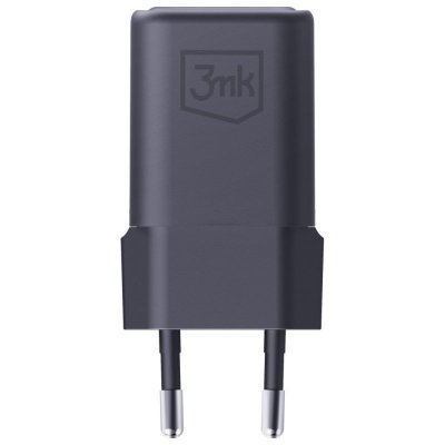 3MK Ładowarka sieciowa Hyper Charger PD 33W GaN QC4+ PPS AFC FCP SCP USB-A USB-C czarna