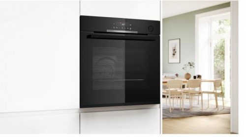 Bosch Piekarnik parowy HRG312BB4  czarny