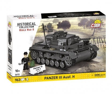 Cobi Klocki Klocki Panzer III Ausf.H 963 elementy