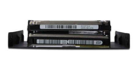 Digitus Ramka montażowa/Adapter SSD/HDD 2x 2.5 cali do 3.5 cali (ATA, SATA, SSD) metalowa ,zestaw, czarna