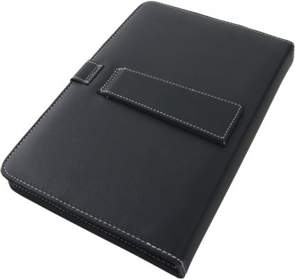 Esperanza KLAWIATURA + ETUI DO TABLETÓW 10,1 cal EK125 MADERA / SKÓRA         EKOLOGICZNA /  STAND / CZARNE