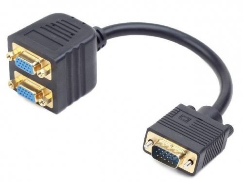 Gembird Adapter VGA(M)-&gt;2xVGA(F) 20cm