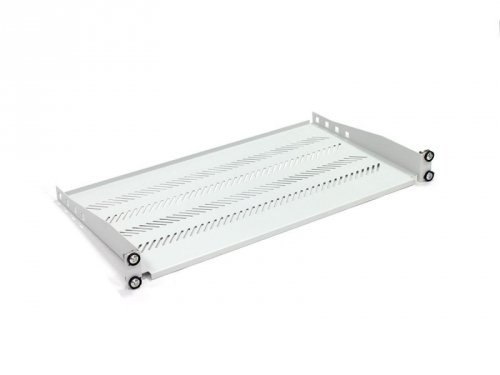 Digitus Półka do szaf 250mm 19&quot; 483x250mm 1U szara (RAL 7035)