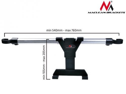 Maclean Uniwersalny samochodowy uchwyt do Tabletu  7-10.1&#039;&#039; MC-657 do montowania na zagłówek