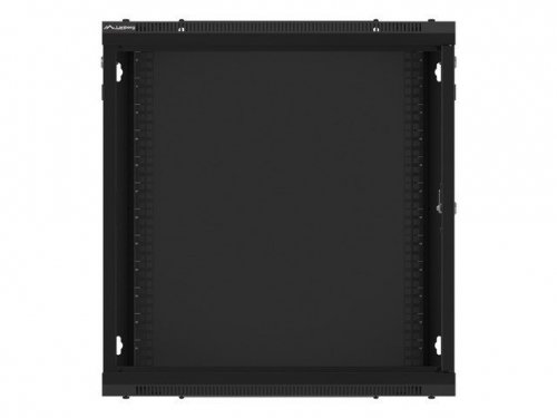 Lanberg Szafa instalacyjna wisząca 19 12U 600X450mm czarna (drzwi szklane)