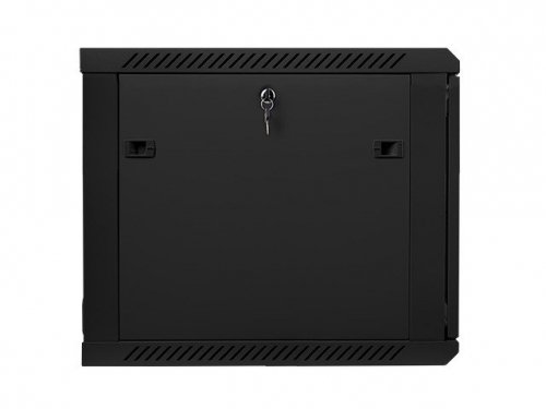 Lanberg Szafa instalacyjna wisząca 19'' 9U 600X600mm czarna (drzwi       szklane)