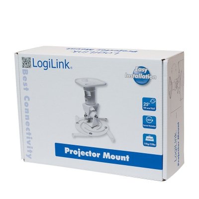 LogiLink Uchwyt do montażu projektora, biały