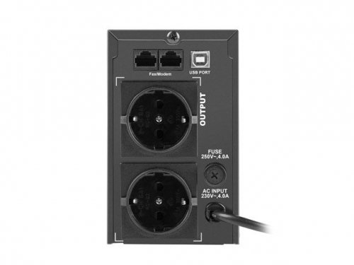 Armac UPS Line-Interactive Office 650F LCD 650VA 2xSchuko