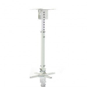 ART Uchwyt podwieszany 45-76cm do projektora P-107W 15KG Biały