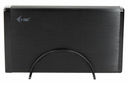 i-tec MYSAFE Advanced 3,5 cali USB 3.0 Obudowa zewnętrzna na dyski  HDD i SSD SATA I II III czarna aluminiowa