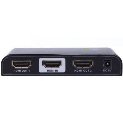 Techly Rozdzielacz-splitter AV HDMI 2.0 1/2 Ultra HD 4K