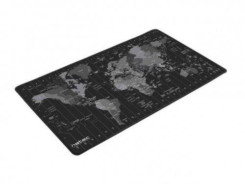 Natec Podkładka pod mysz Time zone Map Maxi 800x400