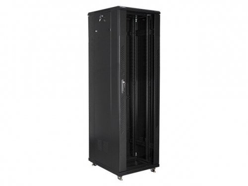 Lanberg Szafa stojąca Rack 19&#039;&#039; 42U 600x800mm czarna