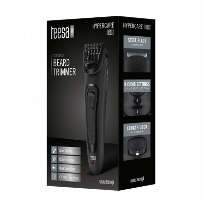 TEESA Trymer do ciała HYPERCARE T200 czarny