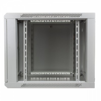 Digitus Szafa wisząca jednosekcyjna 19 cali 9U 501/600/450mm, drzwi szklane, szara (RAL 7035)