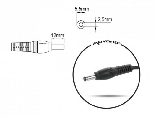 Mitsu ładowarka/zasilacz 20V 2a (5.5x2.5) - Msi, Medion, Lenovo, itd