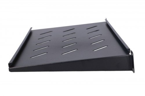 Extralink Półka rack 1U do szaf wiszących czarna 25cm