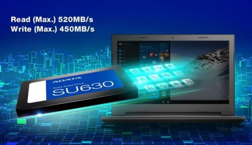 Adata Dysk SSD Ultimate SU630 480G 2.5 S3 3D QLC Retail