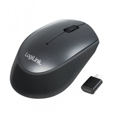 LogiLink Mysz bezprzewodowa 2.4GHz, USB-C, optyczna