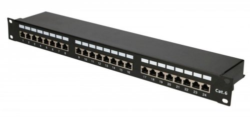 Extralink Patchpanel 24 porty CAT6 STP V2