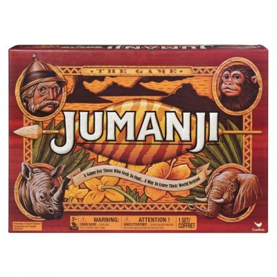 Spin Master Gra CARDINAL GAMES Jumanji wersja drewniana