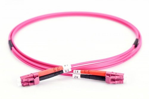 Digitus Patch cord światłowodowy FO LC-LC MM 50/125 OM4 duplex LSOH 10m