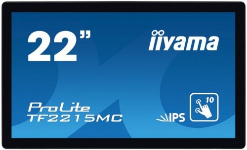 IIYAMA Monitor komputerowy  22 TF2215MC-B2 pojemnościowy 10pkt pianka IPS DP HDMI