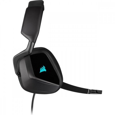 Słuchawki Corsair Zestaw słuchawkowy Surround 7.1 VOID RGB ELITE USB CARBO