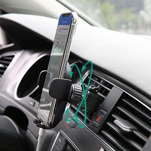  uchwyt mocowanie 
B-Tech Btech AUKEY HD-C48 Uniwersalny uchwyt samochodowy do kratki nawiewowej | przegub kulowy 360°