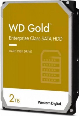 Western Digital HDD Gold Enterprise 2TB 3,5 cali 128MB SATAIII/7200rpm
