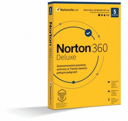 Norton *Norton 360 DELUX   50GB PL 1U 5Dvc 1Y   21408667