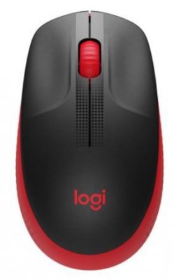 Logitech Mysz bezprzewodowa M190  Red     910-005908