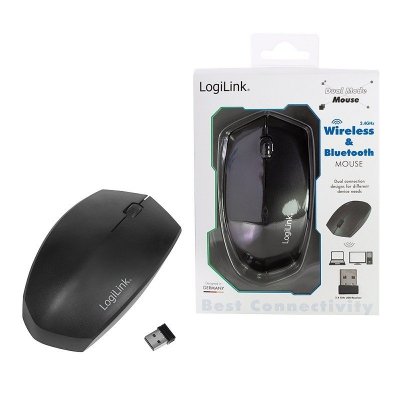 LogiLink Ergonomiczna mysz bezprzewodowa, 2.4GHz,1200dpi