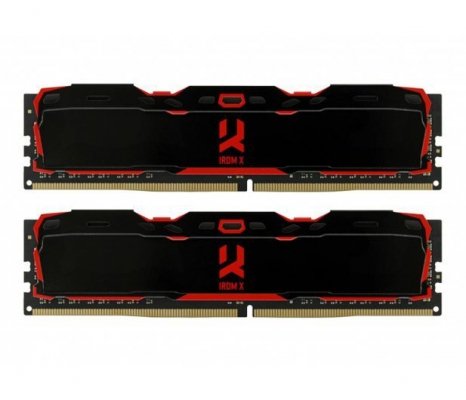 GOODRAM Pamięć DDR4 IRDM X 16GB/3200 (2*8GB) 16-20-20 Czarna