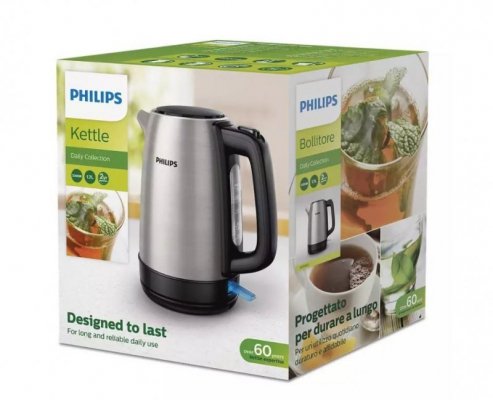 Philips Czajnik 1,7l 2200W inox HD9350/90