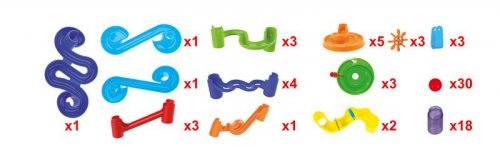 ASKATO Tor kuleczkowy 78 elementów