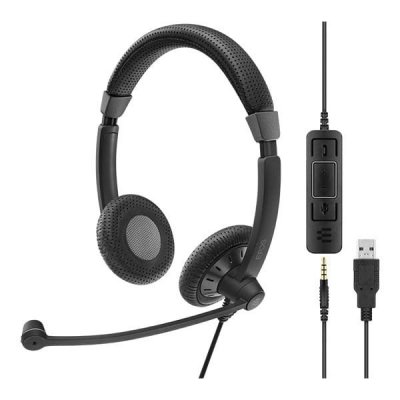 Słuchawki EPOS / SENNHEISER SC75 USB MS II Profesjonalna słuchawka telekomunikacyjna