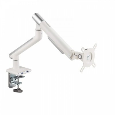  uchwyt mocowanie B-Tech Btech ART Uchwyt biurkowy gazowy do 1 monitora LED/LCD 17-32&quot; L-19GD 2-9kg 2xUSB 3.0 Premium Aluminiowy