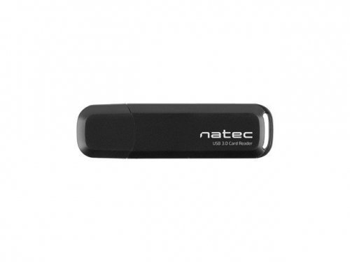 Natec Czytnik kart pamięci Scarab 2 SD/Micro SD, USB 3.0 Czarny
