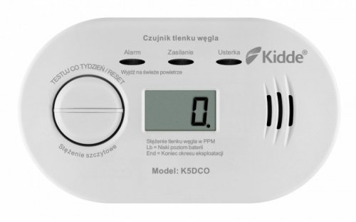 KIDDE Czujnik czadu z wyświetlaczem KIDDE K5DCO