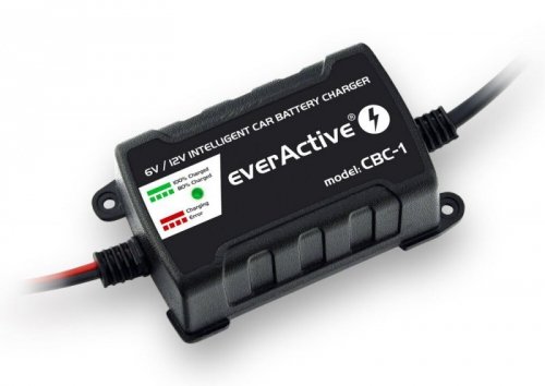everActive Prostownik samochodowy do akumulatora 6V/12V automatyczny