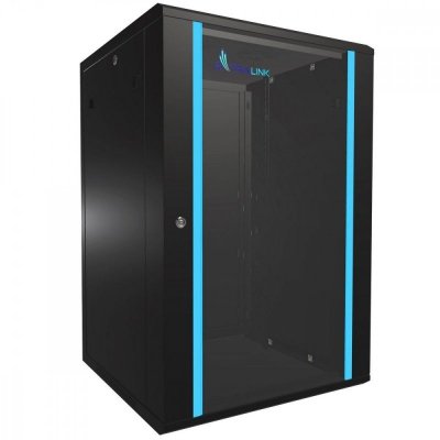 Extralink Szafa rack 18U 600x600mm czarna wisząca